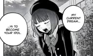 Kana Arima as seen in Oshi no Ko manga (Image via Shueisha)